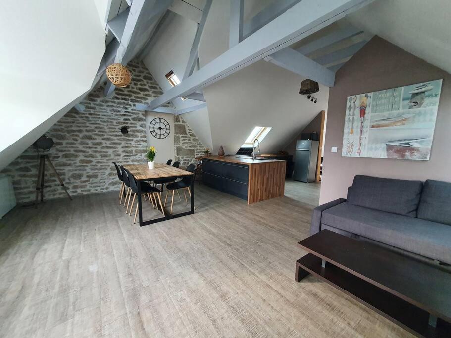 Charmant Appartement Proche Commerces Et Plages Guilvinec Bagian luar foto